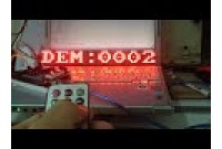 Đếm sản phẩm dùng led ma trận