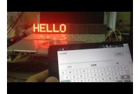 led ma trận thay đổi nội dung qua Blutooth